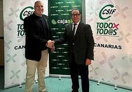 Acuerdo para mejoras financieras entre el CSIF y Cajasiete