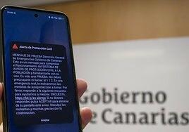 El 80% de los canarios ya sabe qué es el sistema de alerta vía móvil Es-Alert