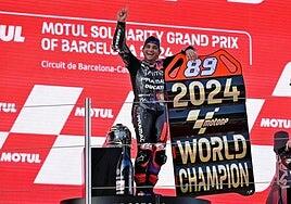 Jorge Martín, campeón del mundo, entra en el olimpo de MotoGP