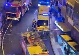 Se incendia una patineta eléctrica y deja a todo el edificio sin agua de abasto en la capital grancanaria