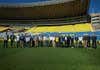 Las nueve empresas que optan a reformar el estadio de Gran Canaria visitan la instalación