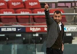 Diego Martínez sabe la hoja de ruta: ya ha ganado al Barça en su casa