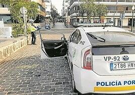 La Policía Portuaria es multada otra vez en Arrecife por las luces azules