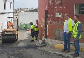 Aguas de Telde ejecuta obras en el barrio de Tara para mejorar el servicio de abasto
