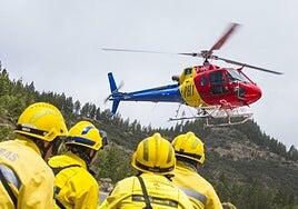 Una masa de aire seco y cálido activa la prealerta de incendio forestal en Gran Canaria y Tenerife