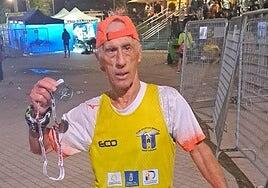 Miguel Martel, a por su maratón número 79