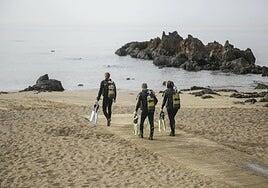 El armado de estación de buceo de Puerto del Carmen, de nuevo desierto