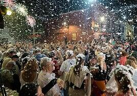 El alumbrado navideño de Gáldar ofrece espectáculos audiovisuales cada noche