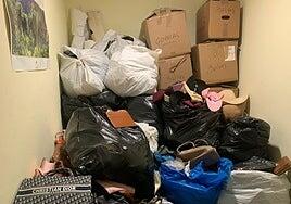 San Bartolomé, «desbordado» por el material incautado de venta ambulante