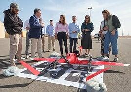 Las plataformas no tripuladas echan a volar de prueba en el Parque Tecnológico de Fuerteventura