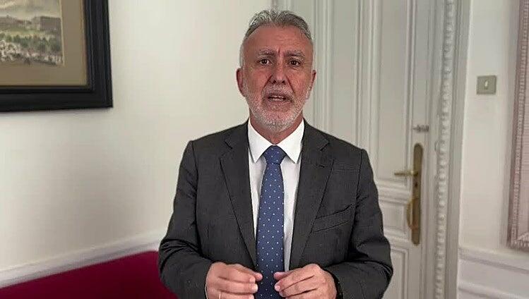 Ángel Victor Torres detalla los acuerdos para Canarias, alcanzados este martes por el Consejo de Ministros.