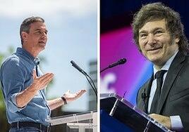 Milei: Sánchez es una «tortura» que tienen los «pobres españoles»