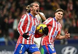 Griezmann culmina otra épica y loca remontada del Atlético