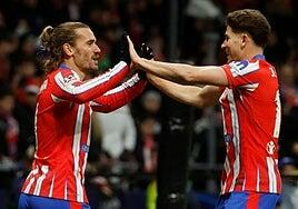 El Atlético hace los deberes ante el Slovan y prosigue su escalada