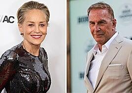 Sharon Stone y Kevin Costner, flirteo de alfombra roja