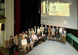 Tributo público a los últimos maestros jubilados de Gáldar