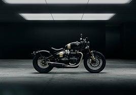 La ingenieria artistica de la nueva Bobber de Triumph