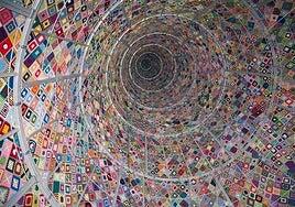 Un árbol de croché para visitar también por dentro en Pájara