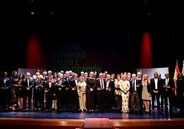 Sanidad entrega los I Premios Canarias a las Ciencias de la Salud e Investigación Biomédica