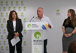 NC lamenta la inminente marcha de los críticos y niega la unión de Asba y Roque Aguayro con CC