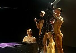 Purificación anal de Vivien Déniz en el Auditorio de Tenerife