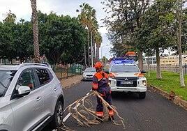 El Gobierno canario aconseja el teletrabajo a su personal en las cuatro islas en alerta por viento