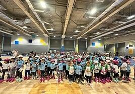 Presencia masiva en los II Juegos Escolares celebrados en el Arena