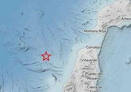 Un terremoto de 3,1 se siente en cuatro municipios de Fuerteventura