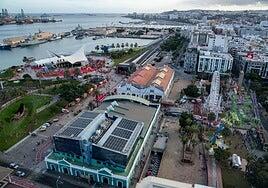 Las obras del carnaval en Santa Catalina se enredan en un laberinto de fechas