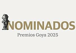Todos los nominados a los premios Goya 2025