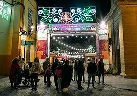 El Mercado Navideño en la calle Fernando Guanarteme se suma a la Navidad de Gáldar