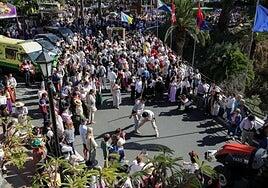 Santa Lucía se prepara para la romería de Los Labradores con 11 carretas