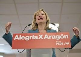 Pilar Alegría lanza su candidatura para liderar el PSOE en Aragón: «Voy a por todas»