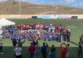 La UD Tamaraceite se vuelca en la recogida de juguetes