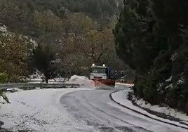 Cotas de nieve desde los 750 metros en La Palma