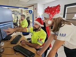 Una Nochebuena más tranquila: el 112 Canarias gestionó un 9,4% menos de incidentes que los atendidos en 2023