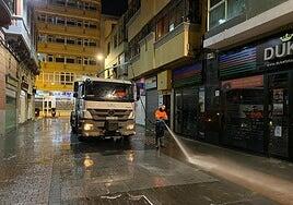 La Nochebuena deja 1.400 kilos de basura en la capital grancanaria, 650 más que en 2023