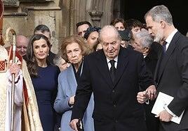 Zarzuela normaliza las visitas del rey emérito a España