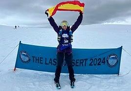 Maigua Ojeda, subcampeona en la Antártida, cambia el hielo por el sol para cerrar el año en la San Silvestre