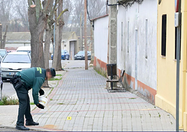 Reducen a tiros a un joven que amenazó a vecinos y Guardia Civil con una guadaña