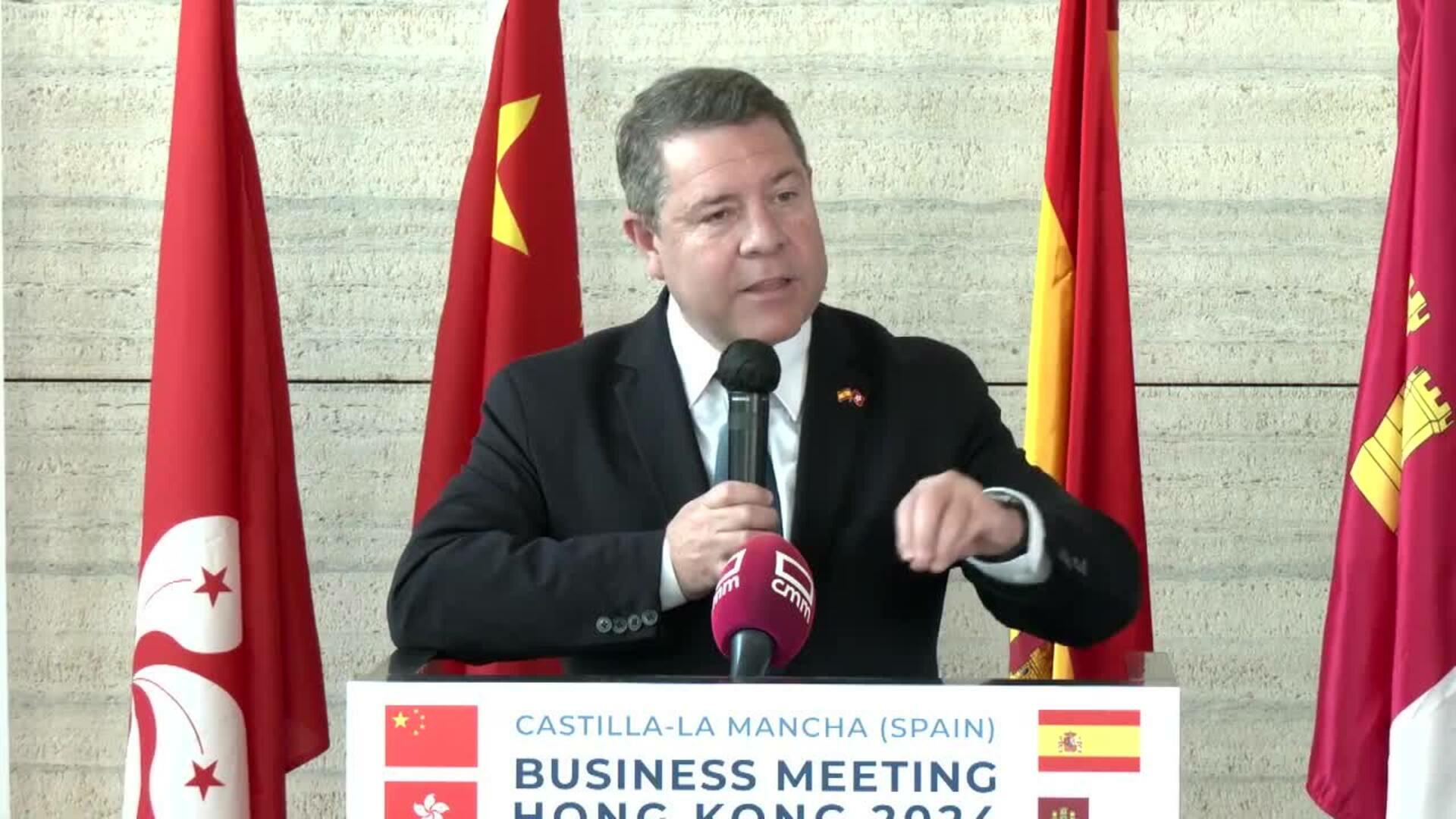 Page presenta en Hong Kong a C-LM como destino ideal para atraer empresas chinas