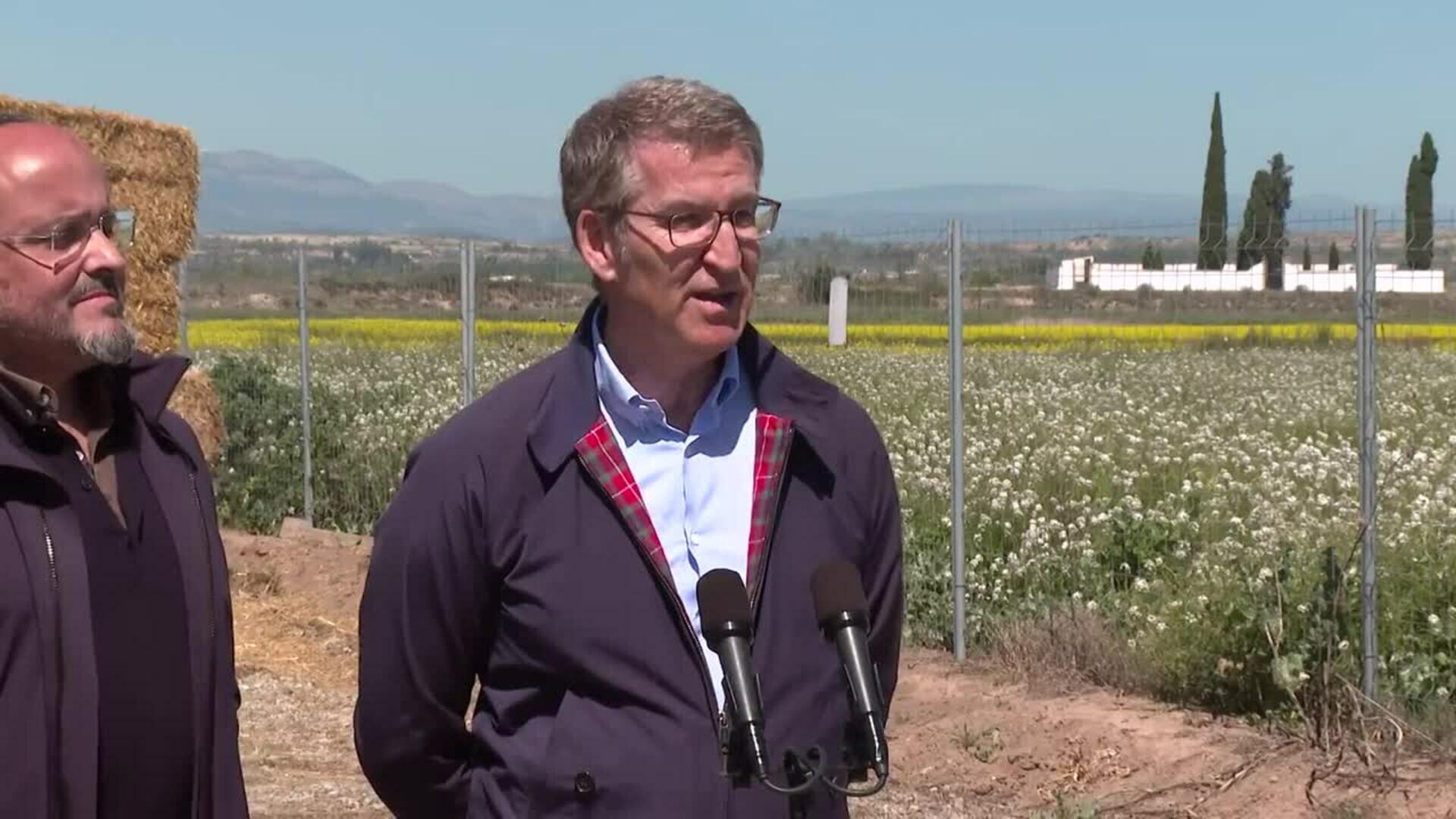 Feijóo felicita a Puigdemont por la resolución del Abogado General