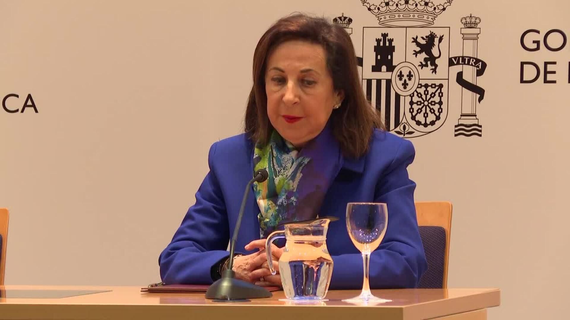 Robles pide "contención" tras el ataque de Israel contra Irán