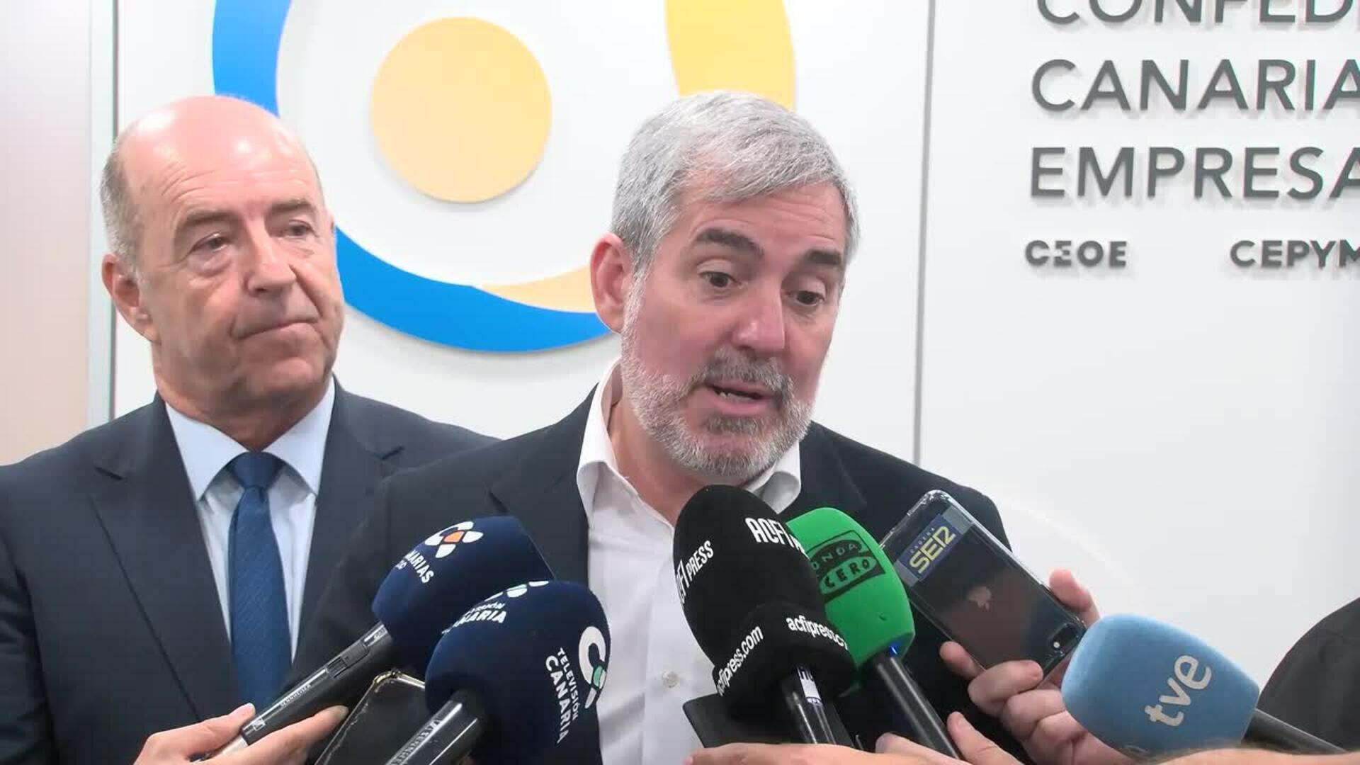 Canarias muestra su compromiso ante el proyecto de turismo en Dominicas de Teror