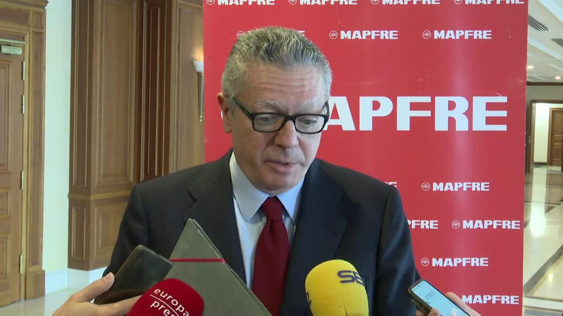 Ruiz-Gallardón descarta volver a la primera línea política