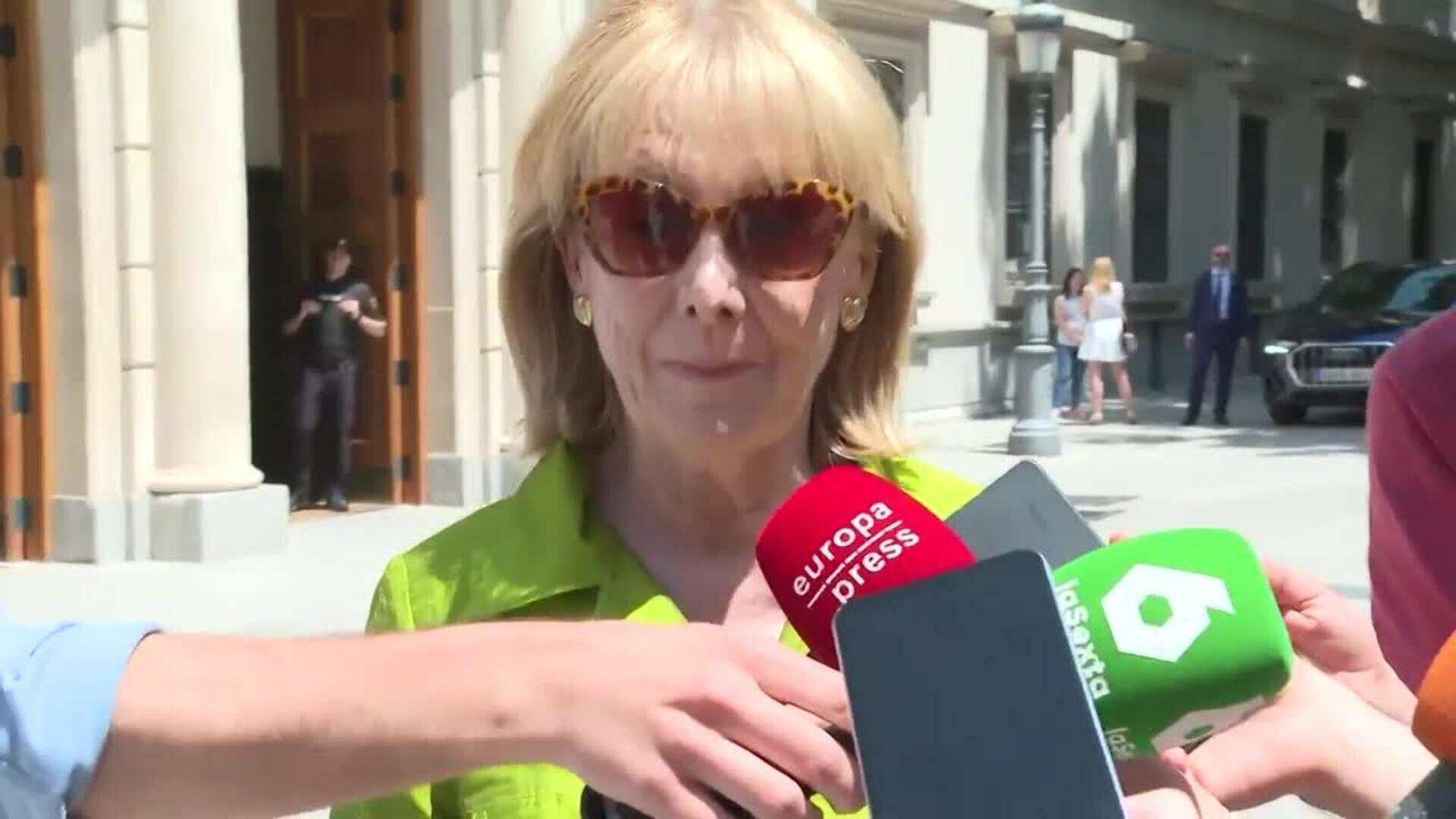 Esperanza Aguirre apuesta por citar a Sánchez en la comisión del Senado antes de las elecciones