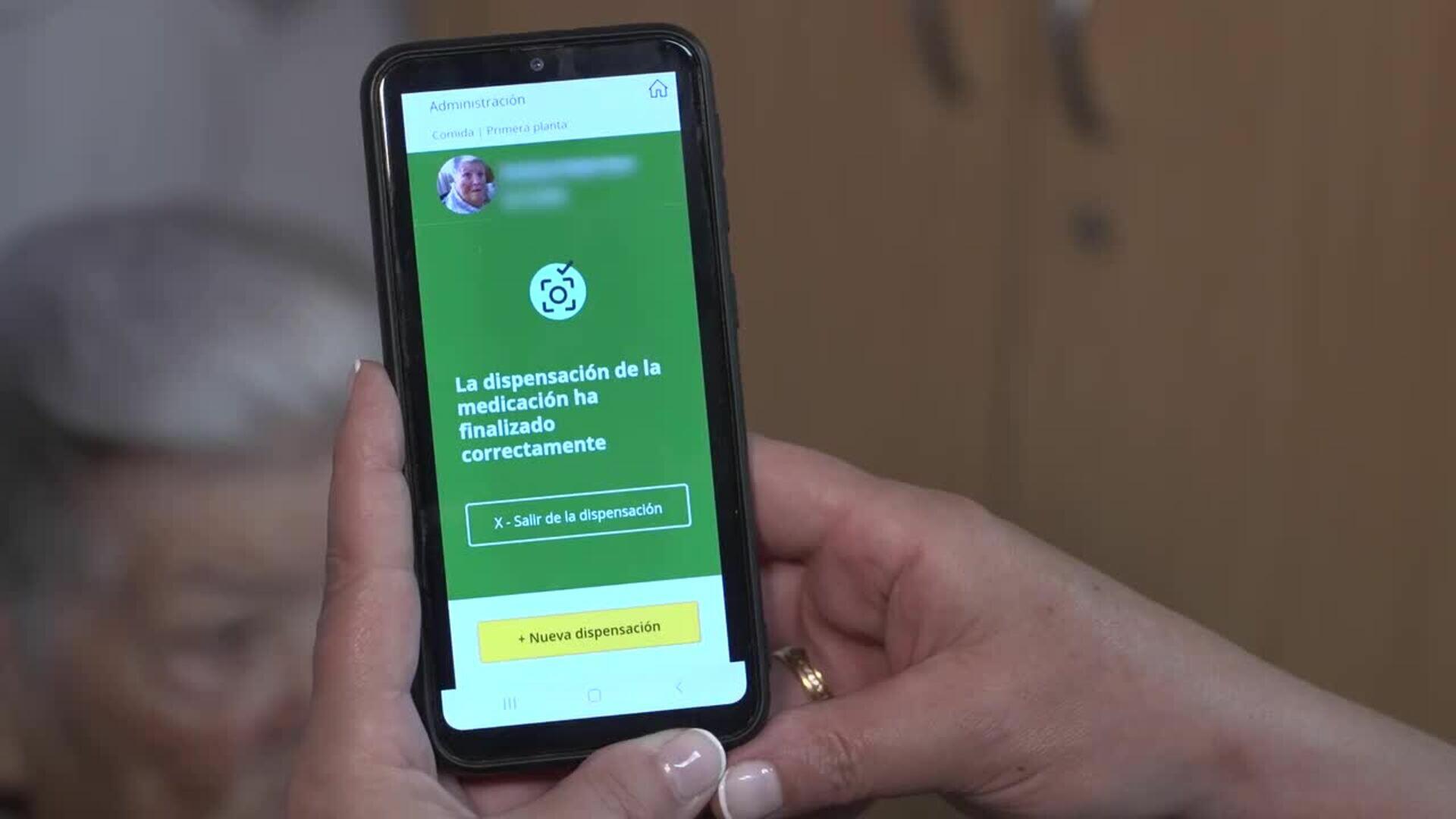 Una aplicación reduce los posibles errores en la administración de medicamentos en residencias