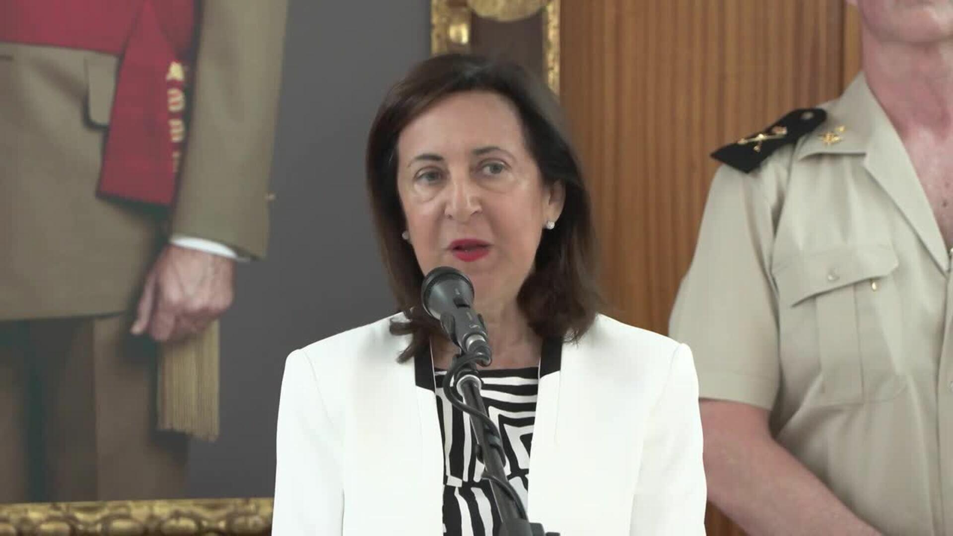 Robles apuesta "firmemente" por la paz y reconoce su preocupación por la situación en Líbano