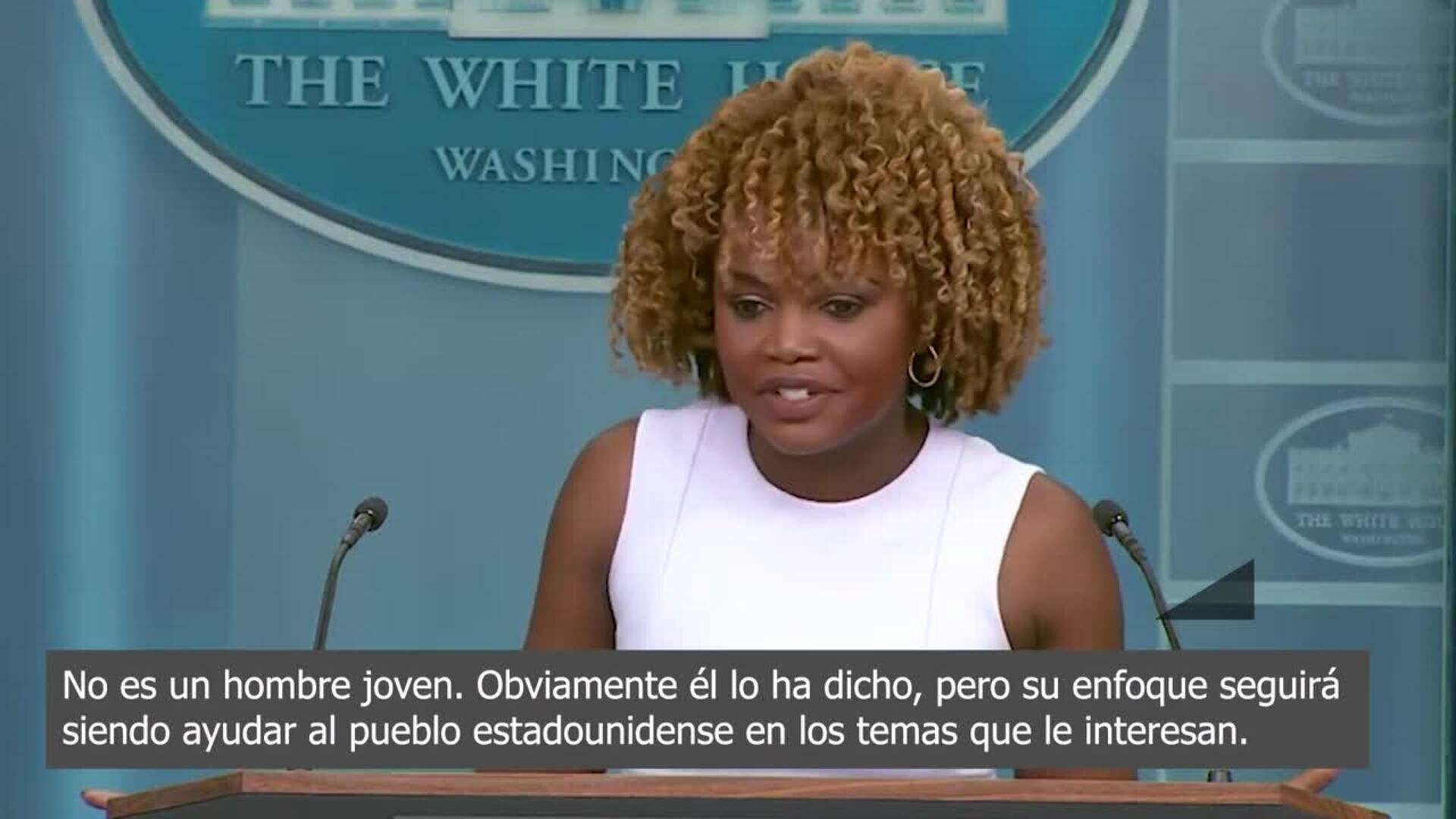 La Casa Blanca descarta realizar un test cognitivo a Biden tras las críticas por el debate
