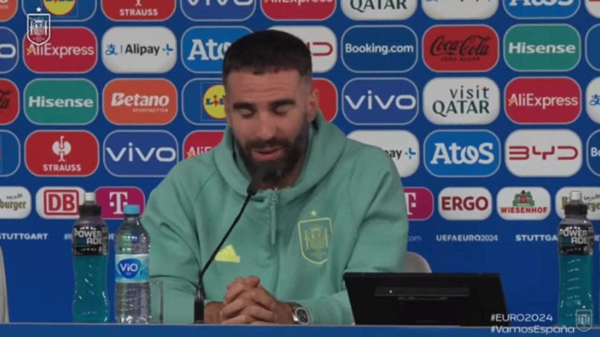 Carvajal: "Queremos ganar y eso supondría la retirada de Kroos, no es nada del otro mundo"